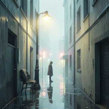 街灯灭了之后