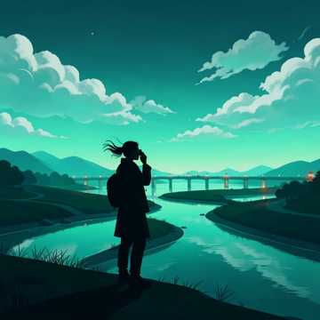 情思跟着白云游四方