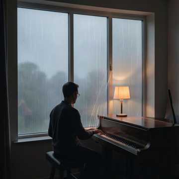 雨落在你