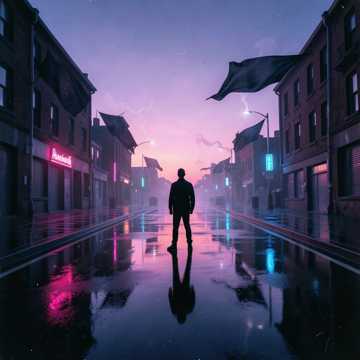 霓虹未眠人