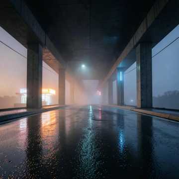 高架桥下