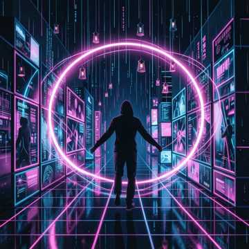 霓虹隔离带