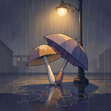 雨伞蘑菇