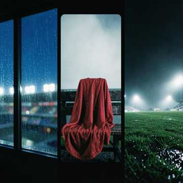 雨滴敲响了战袍