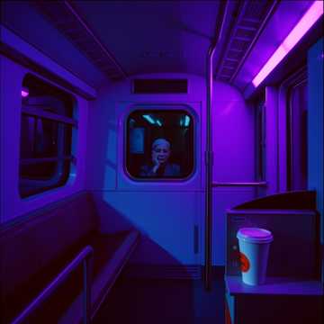 霓虹地铁末班车