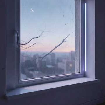 窗缝里的晚风