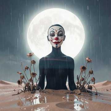 小丑面具与搁浅的雨-版本2