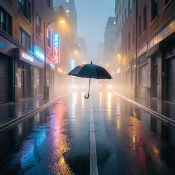 大雨还在下