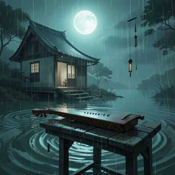 月光水纹盘