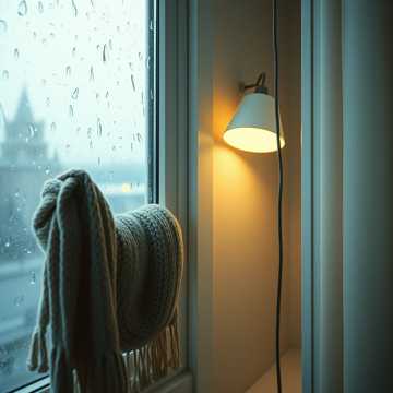 雨声里的绒线衣