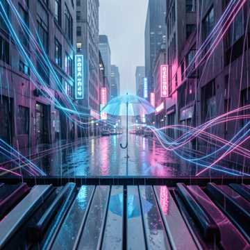 钢琴上的雨季