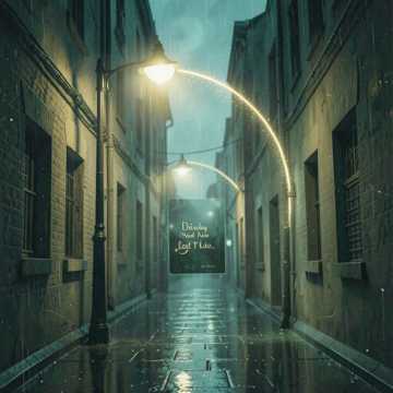 残梦缠绕的雨夜