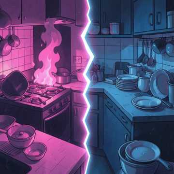 摔碗声后的台词