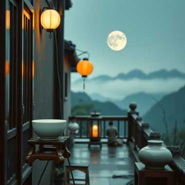 青瓷月光