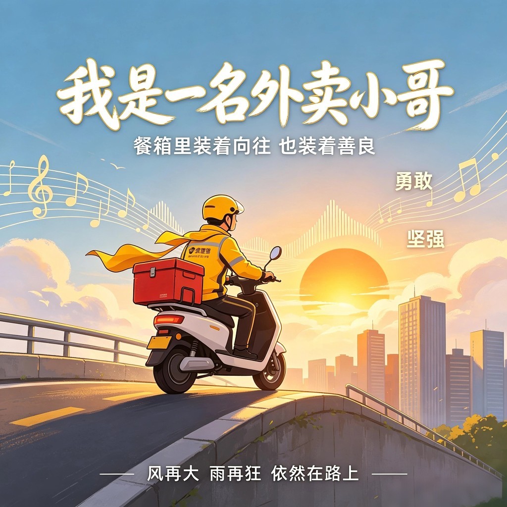 我是一名外卖小哥