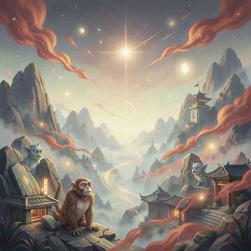 石猴问天