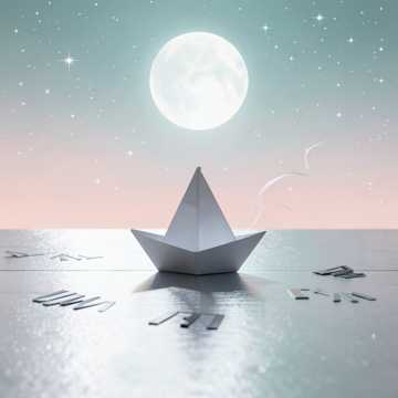 折纸船的午后
