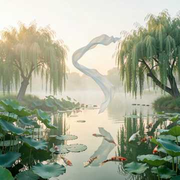 鱼戏江南