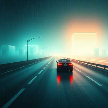漫漫霓光道