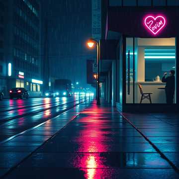 雨声雕刻的刀刃