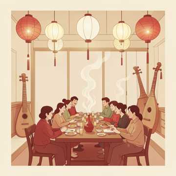 团圆满春门