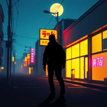 暖黄的光