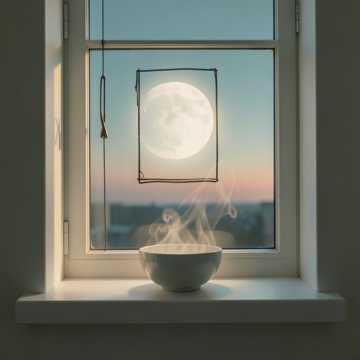 空碗晾着星光