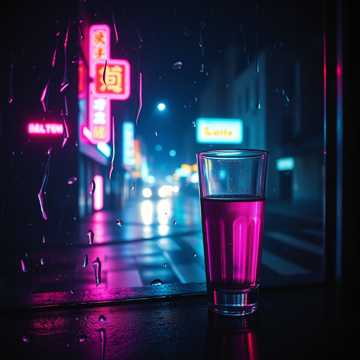 霓虹空杯