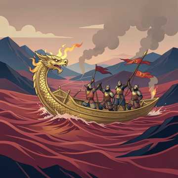 《飞舟撕开九重烟》龙舟战歌