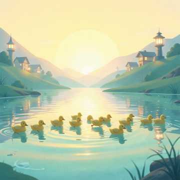 数鸭子