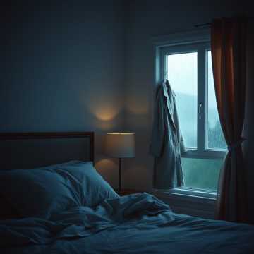 空枕沿的余温