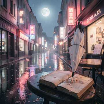 杏花带泪
