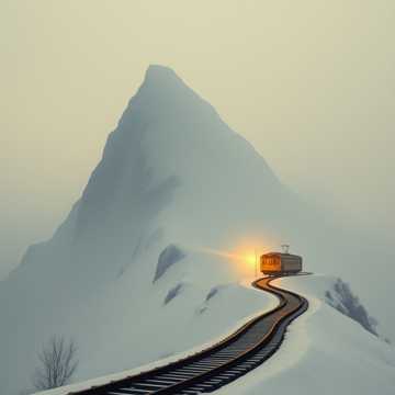 背影里的大山