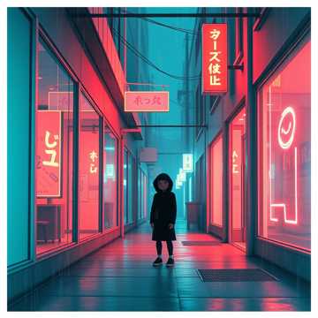 霓虹的倒刺