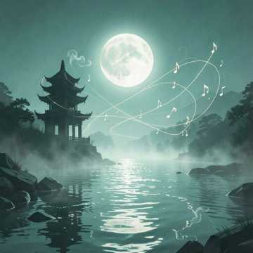 折月枕山河