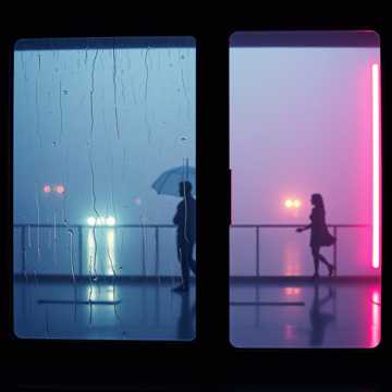 熄灯后的雨声