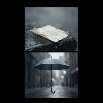 雨湿的旧信笺