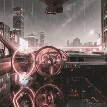 霓虹方向盘