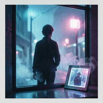 窗边冷雨