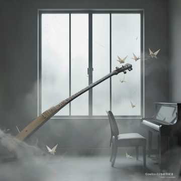 秋窗碎雨