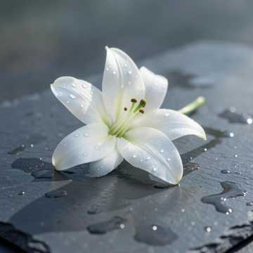 你是我雨后的百合花-版本2