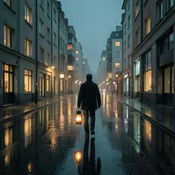 肩上的夜路