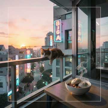 每天就这样混着过