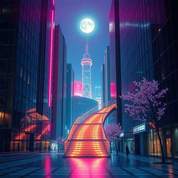 量子纠缠的月光阶梯