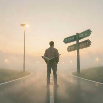 我为你指路 但路要你自己走
