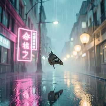 霓虹飞蛾