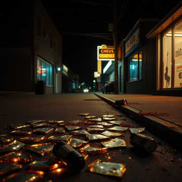 酒瓶踏碎银河