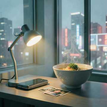 窗灯未眠