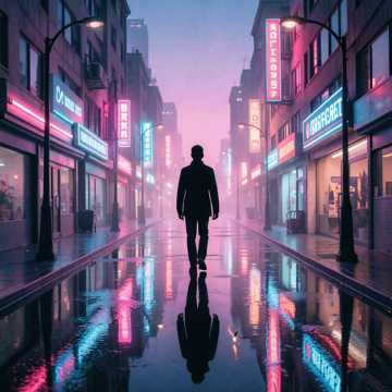 霓虹未眠人