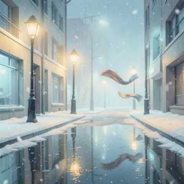 掌心雪迹